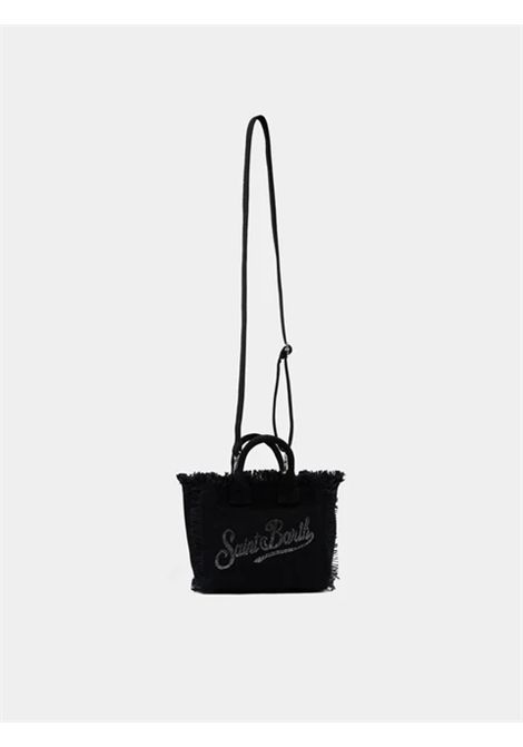 Borsa Mini in canvas SAINT BARTH | VAMI001 VANITY MINI02563L 00 STRASS